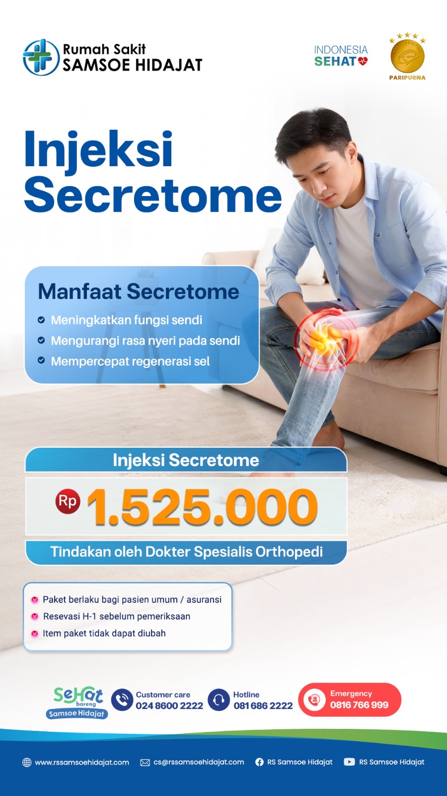 paket rumah sakit samsoe hidajat