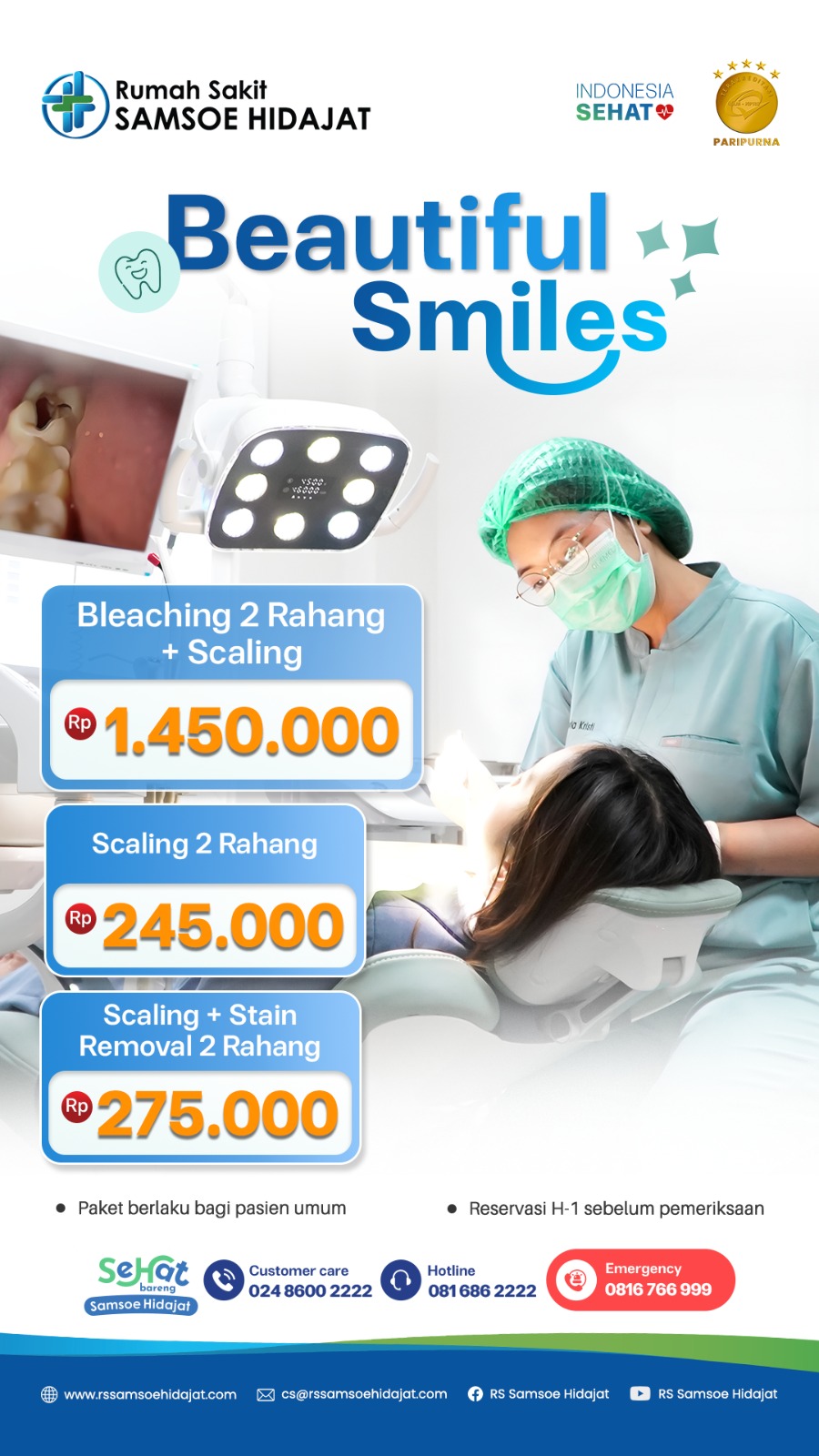 paket rumah sakit samsoe hidajat