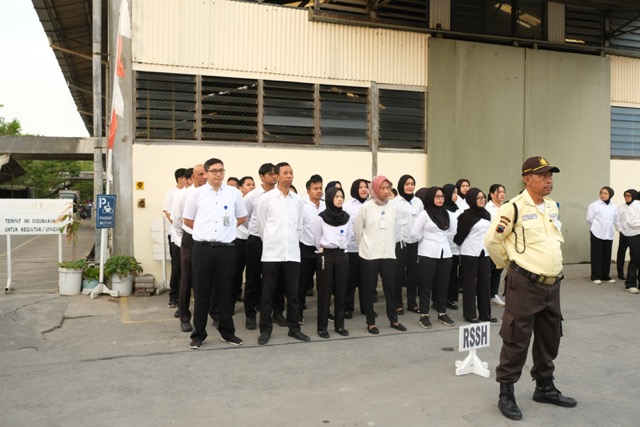 Perwakilan RS Samsoe Hidajat menghadiri upacara peringatan HUT Kemerdekaan Republik Indonesia ke-81 yang diselenggarakan PT Sango Ceramics Indonesia di Semarang pada 17 Agustus 2026.