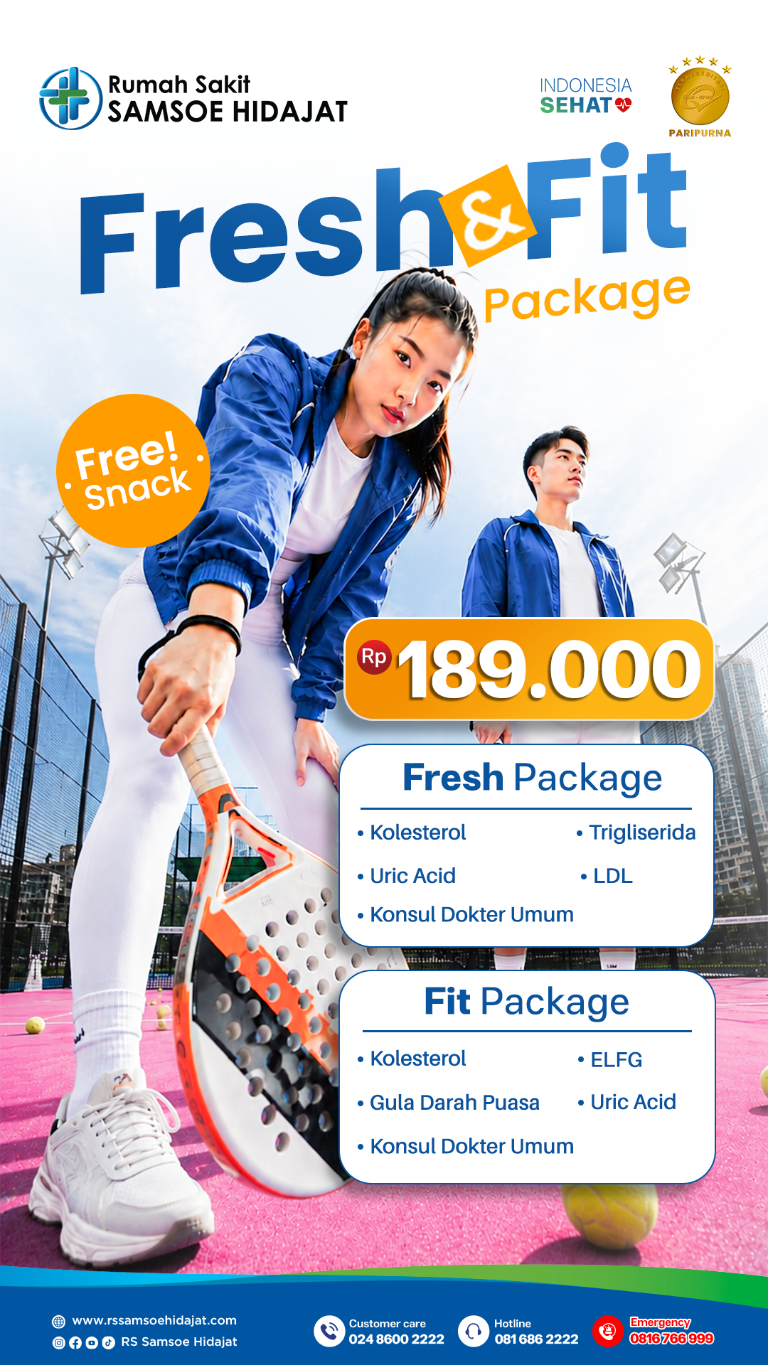 Fresh & Fit Package