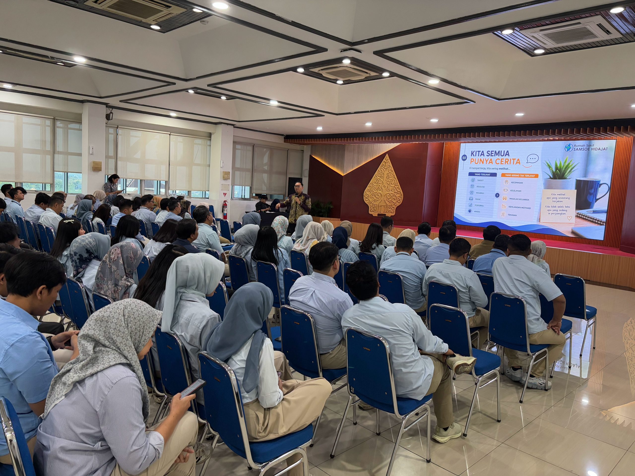 Dibalik Senyum Ada Cerita, RS Samsoe Hidajat Bawa Edukasi Kesehatan Mental di BRILian Well-being Bank BRI