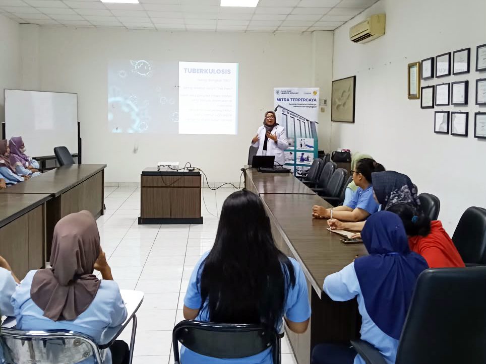 Health Talk TBC di PT Pantjatunggal Knitting Mill, RS Samsoe Hidajat Hadirkan dr. Prananingrum Dwi Oktarina, Sp.PD