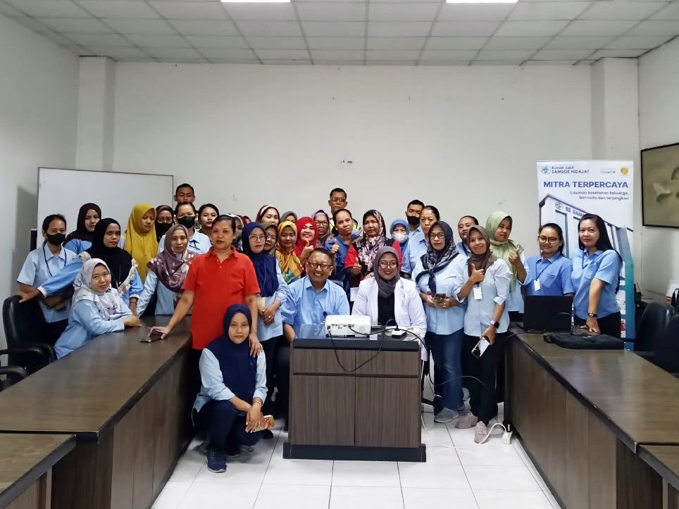 Health Talk TBC di PT Pantjatunggal Knitting Mill, RS Samsoe Hidajat Hadirkan dr. Prananingrum Dwi Oktarina, Sp.PD